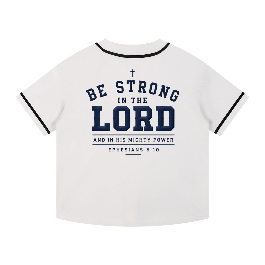 Baseball Style Button-Up Jersey