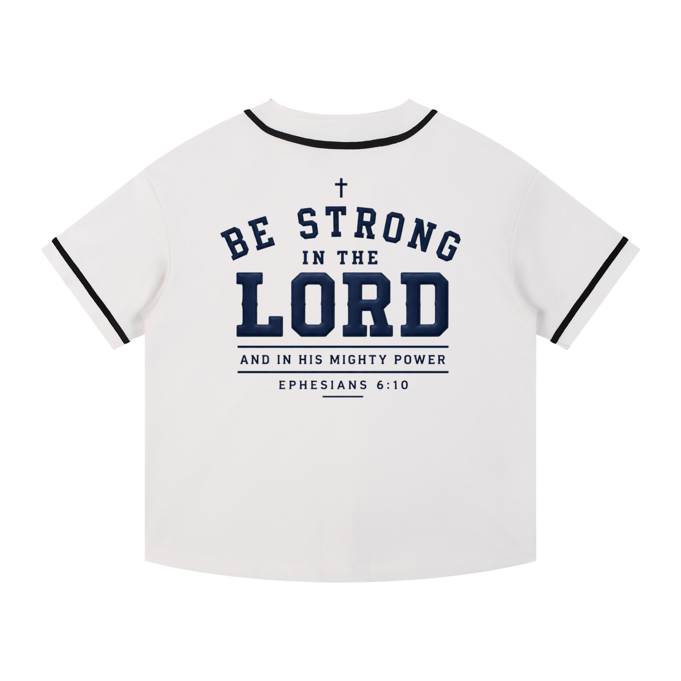 Baseball Style Button-Up Jersey