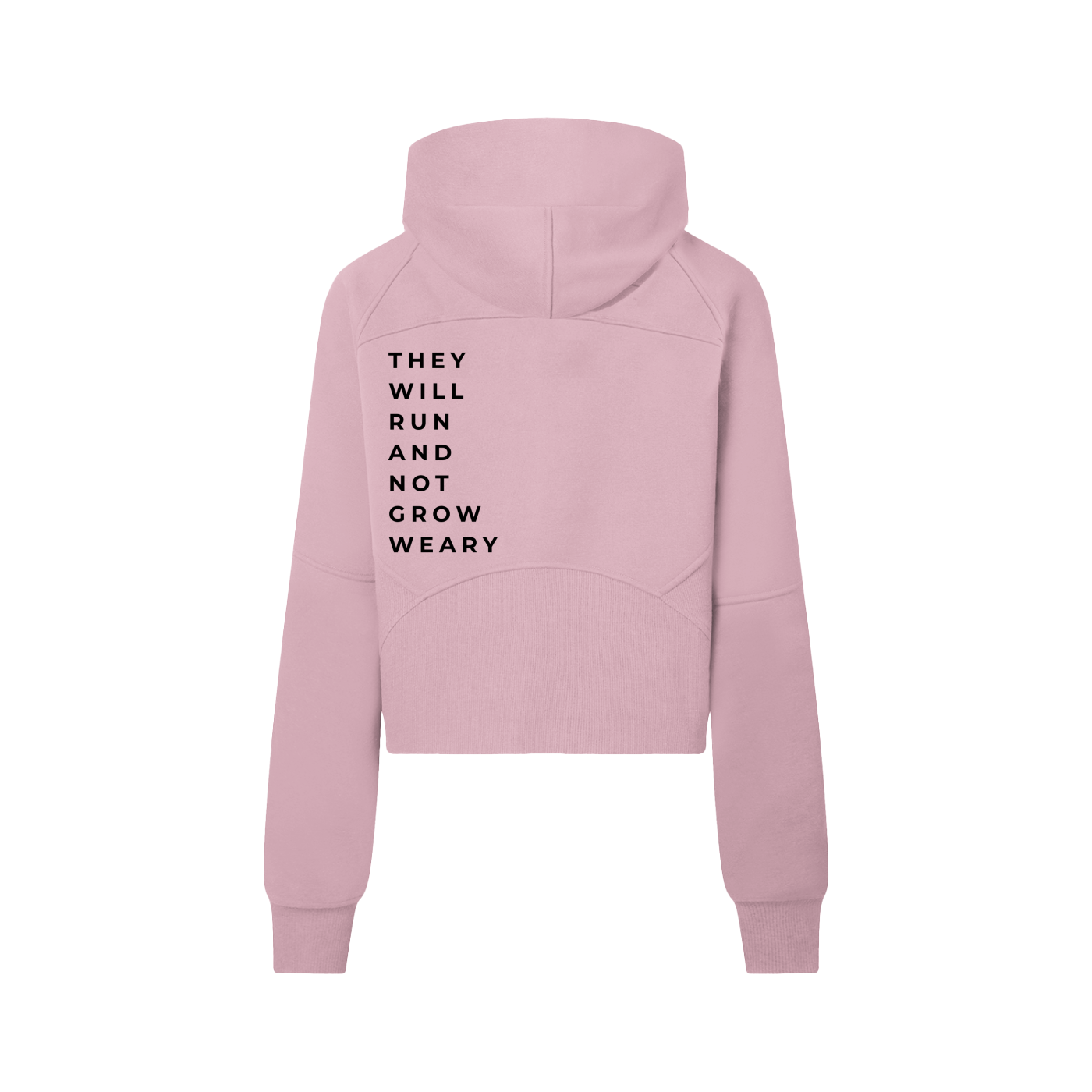 Cropped Half-Zip Hoodie
