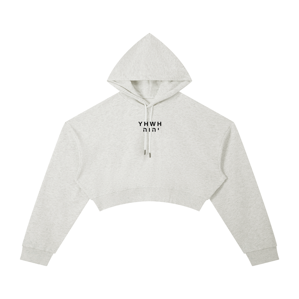 YHWH,CroppedHoodie,Womens