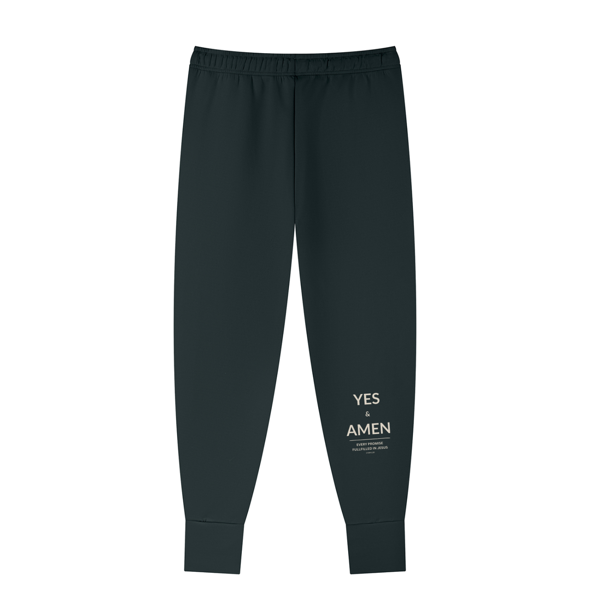 2 COR 1:20 | Men's Tapered Leg Drawstring Joggers