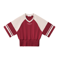 Women's Color Block Ruched T-Shirt
