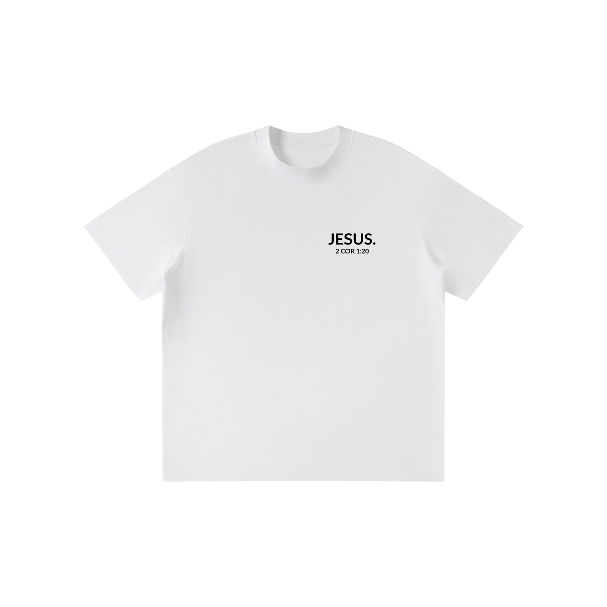 2 COR 1:20 | Kid’s Solid Crewneck T-Shirt