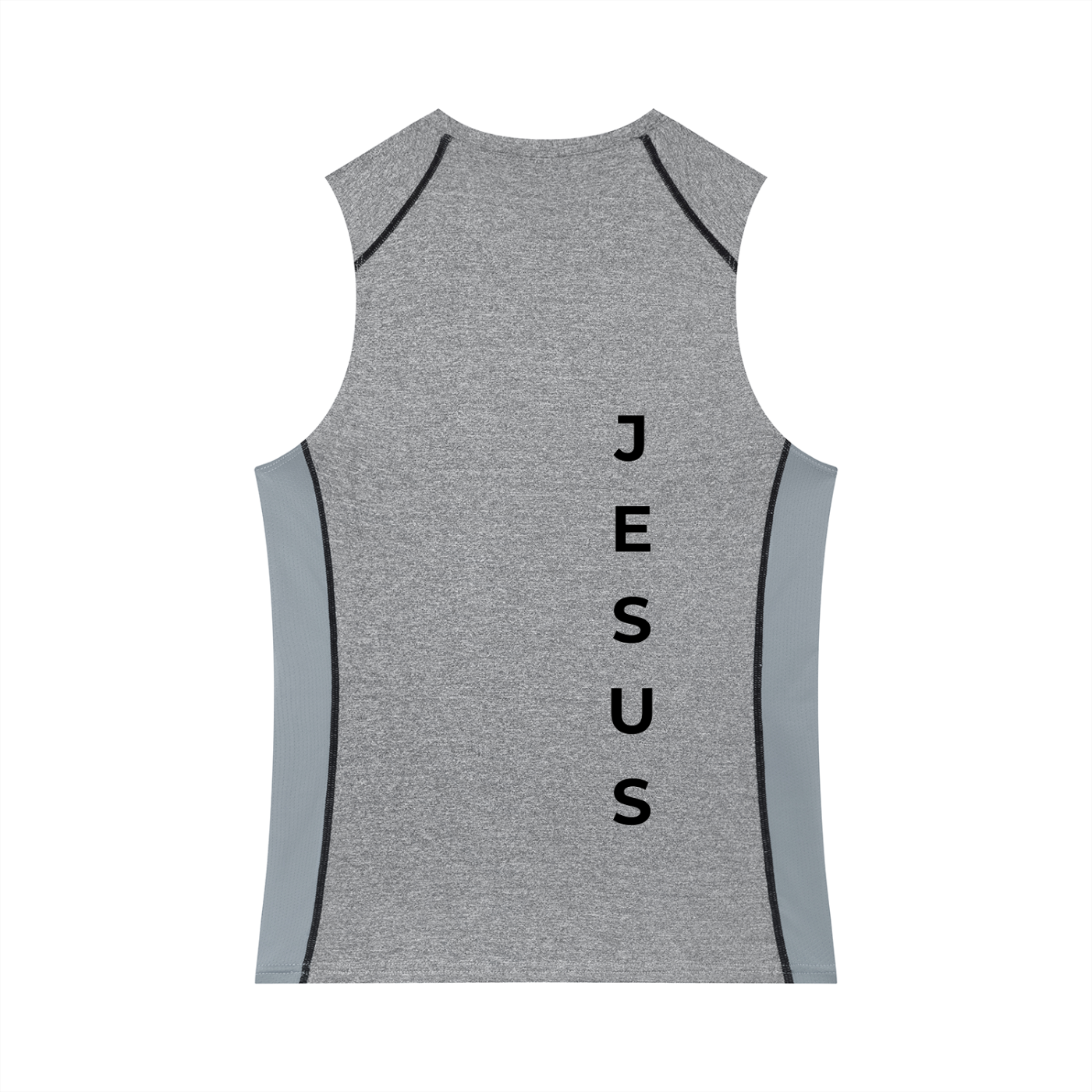 Men's Slim-Fit Topstitch Tank Top