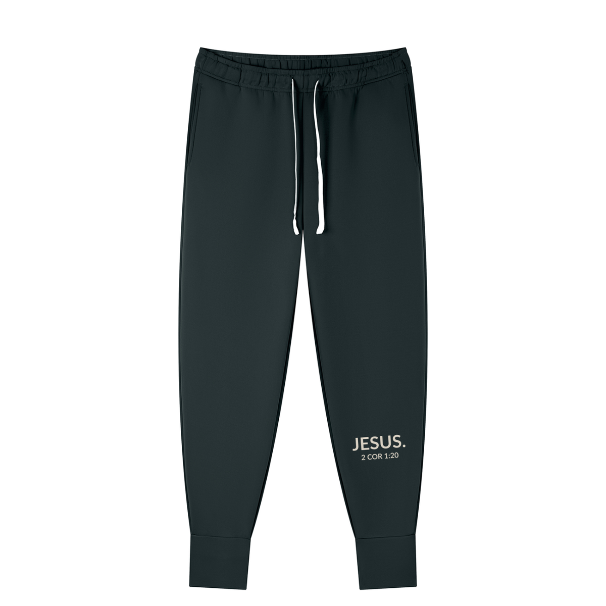 2 COR 1:20 | Men's Tapered Leg Drawstring Joggers