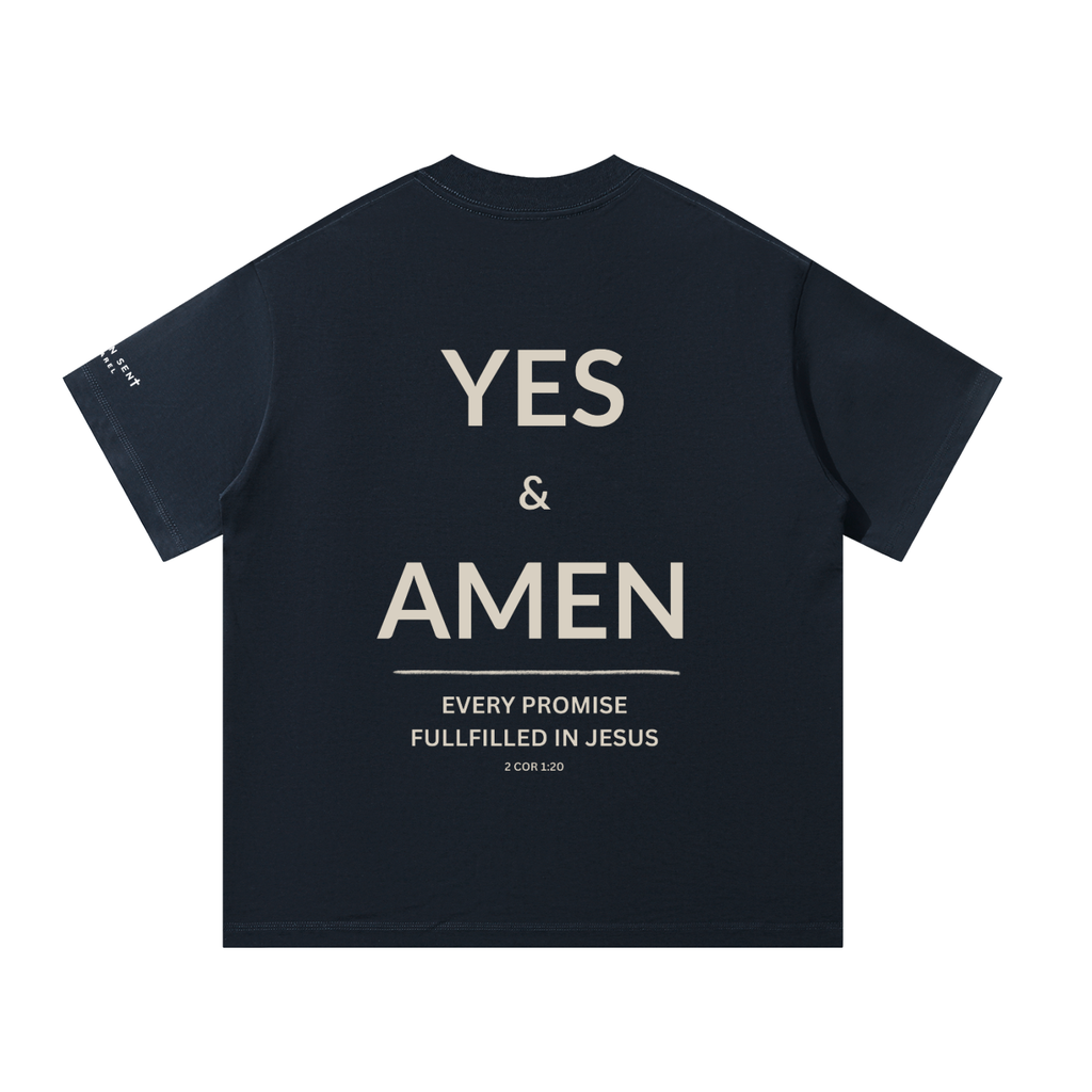 2 COR 1:20 | Unisex Oversized T-Shirt