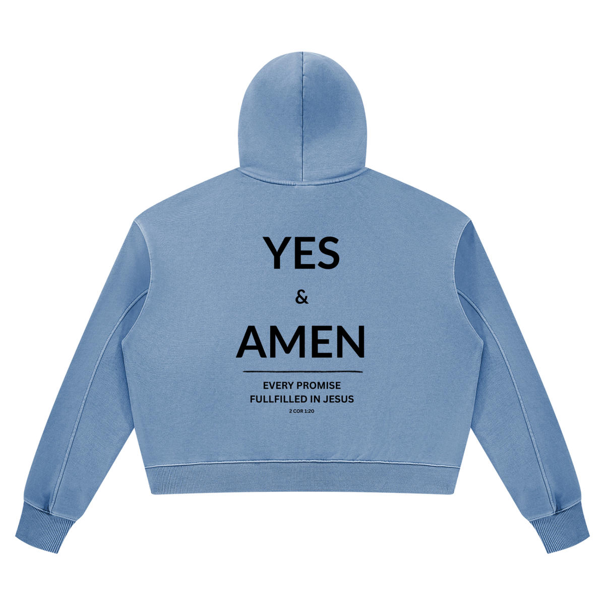 2 COR 1:20 | Women’s Vintage Wash Heavyweight Hoodie
