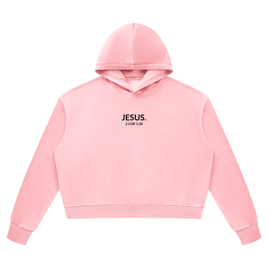 2 COR 1:20 | Women’s Vintage Wash Heavyweight Hoodie