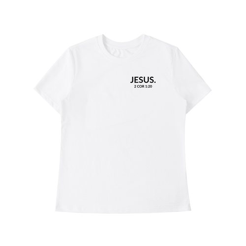 2 COR 1:20 | Women's Essential Standard Shoulder T-Shirt