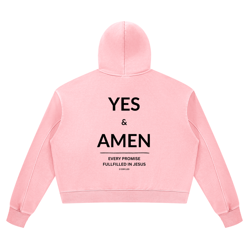 2 COR 1:20 | Women’s Vintage Wash Heavyweight Hoodie