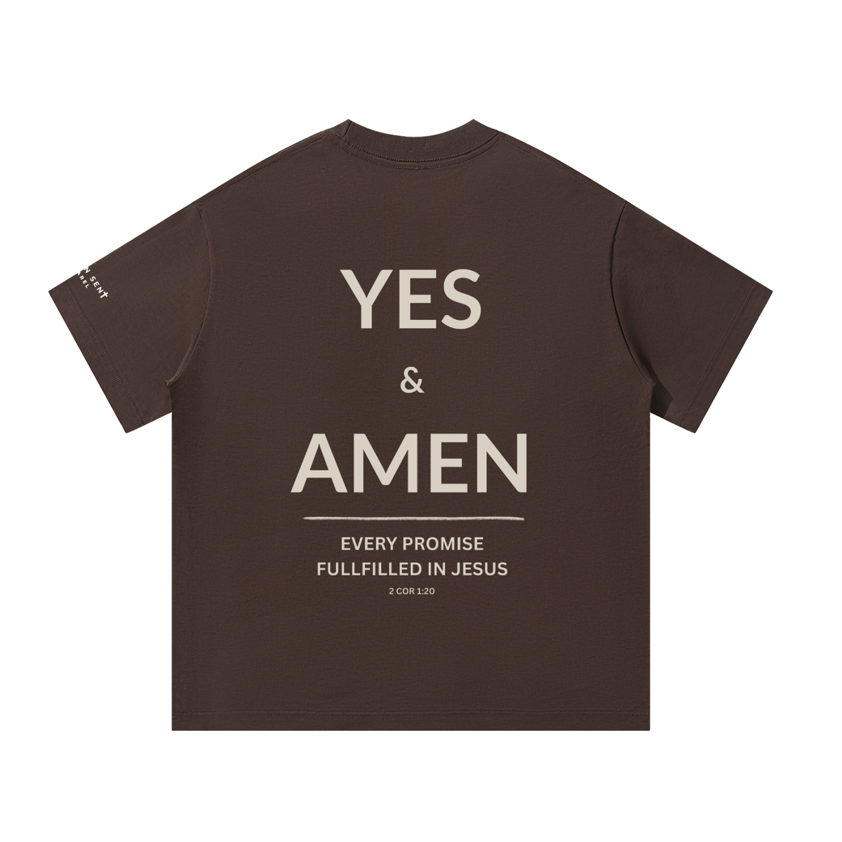 2 COR 1:20 | Unisex Oversized T-Shirt