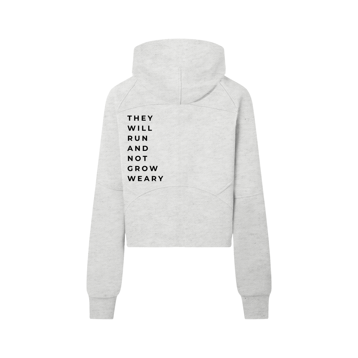 Cropped Half-Zip Hoodie