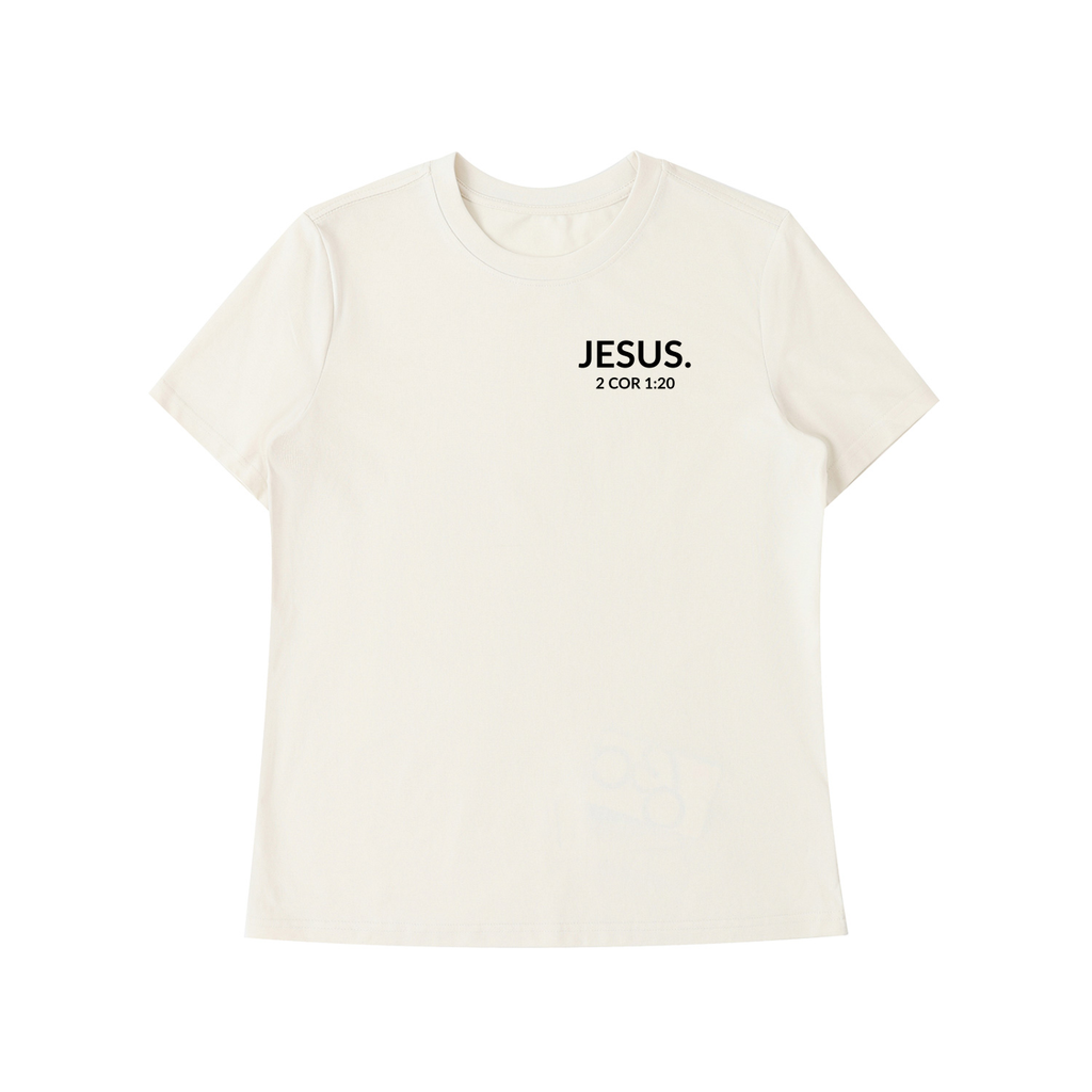 2 COR 1:20 | Women's Essential Standard Shoulder T-Shirt