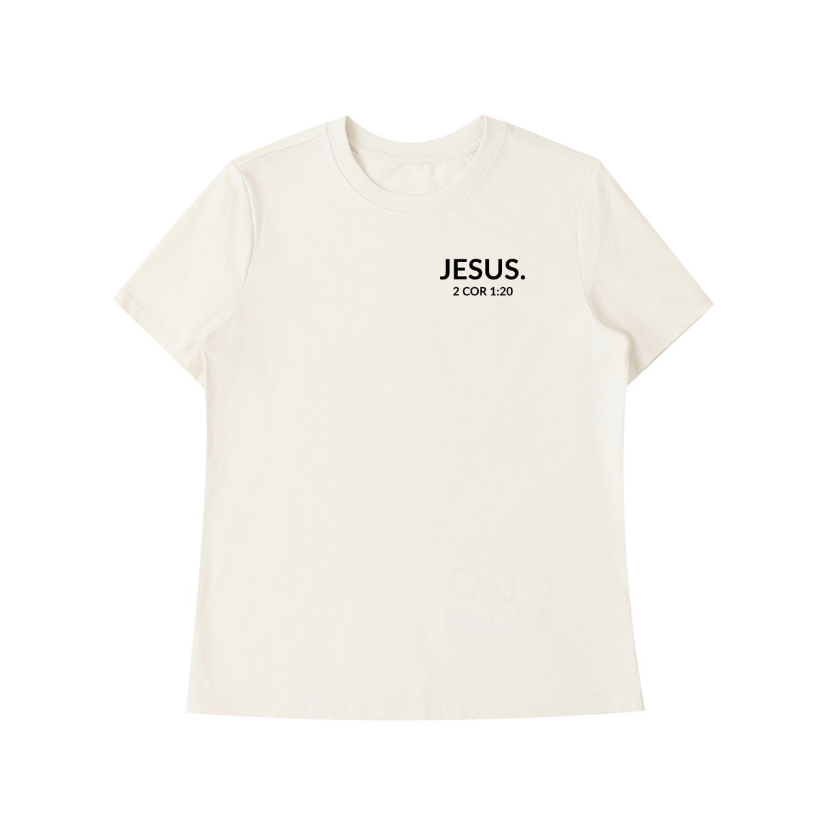 2 COR 1:20 | Women's Essential Standard Shoulder T-Shirt